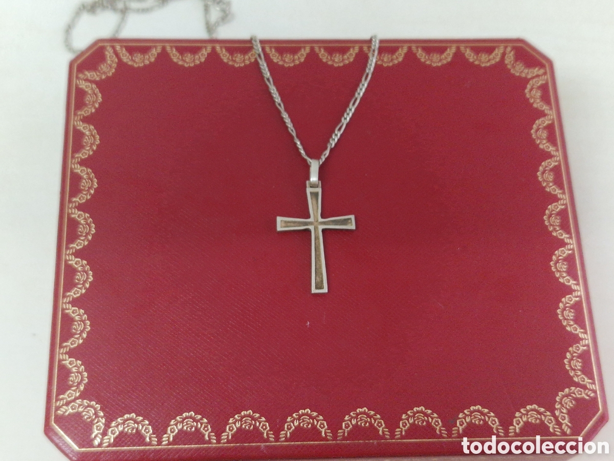 Joyeria: PRECIOSA CRUZ Y CADENA EN PLATA DE LEY - Foto 10