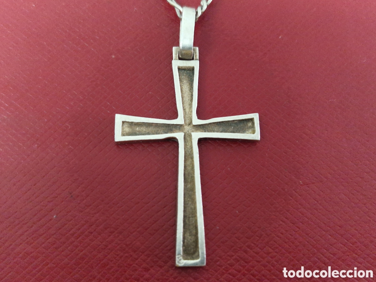Joyeria: PRECIOSA CRUZ Y CADENA EN PLATA DE LEY - Foto 11