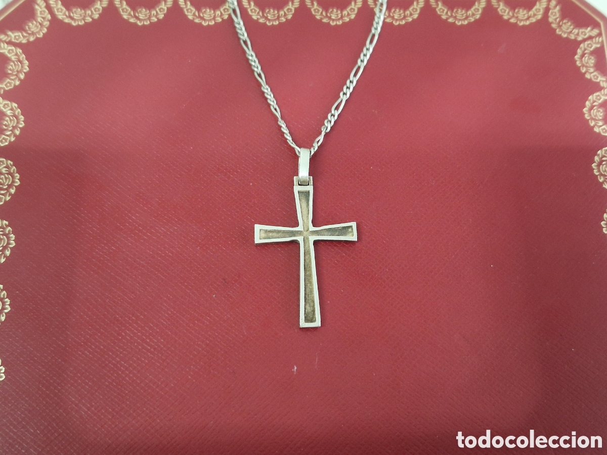 Joyeria: PRECIOSA CRUZ Y CADENA EN PLATA DE LEY - Foto 12