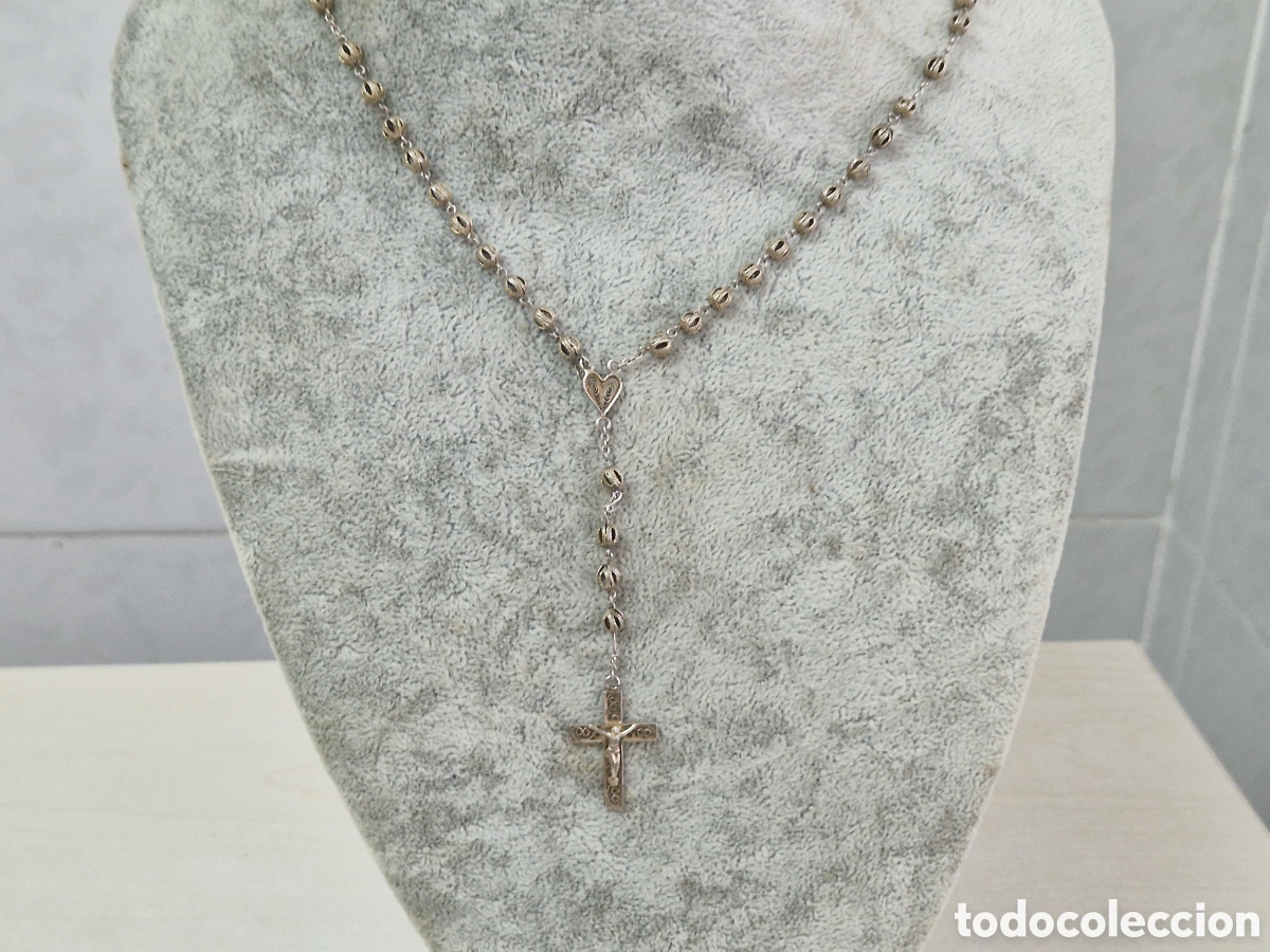 Joyeria: ROSARIO PEQUE&Ntilde;O PLATA DE LEY - Foto 4