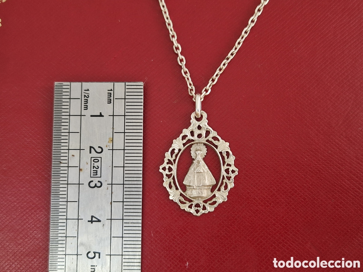 Joyeria: PRECIOSA MEDALLA DE PLATA Y CADENA - Foto 5