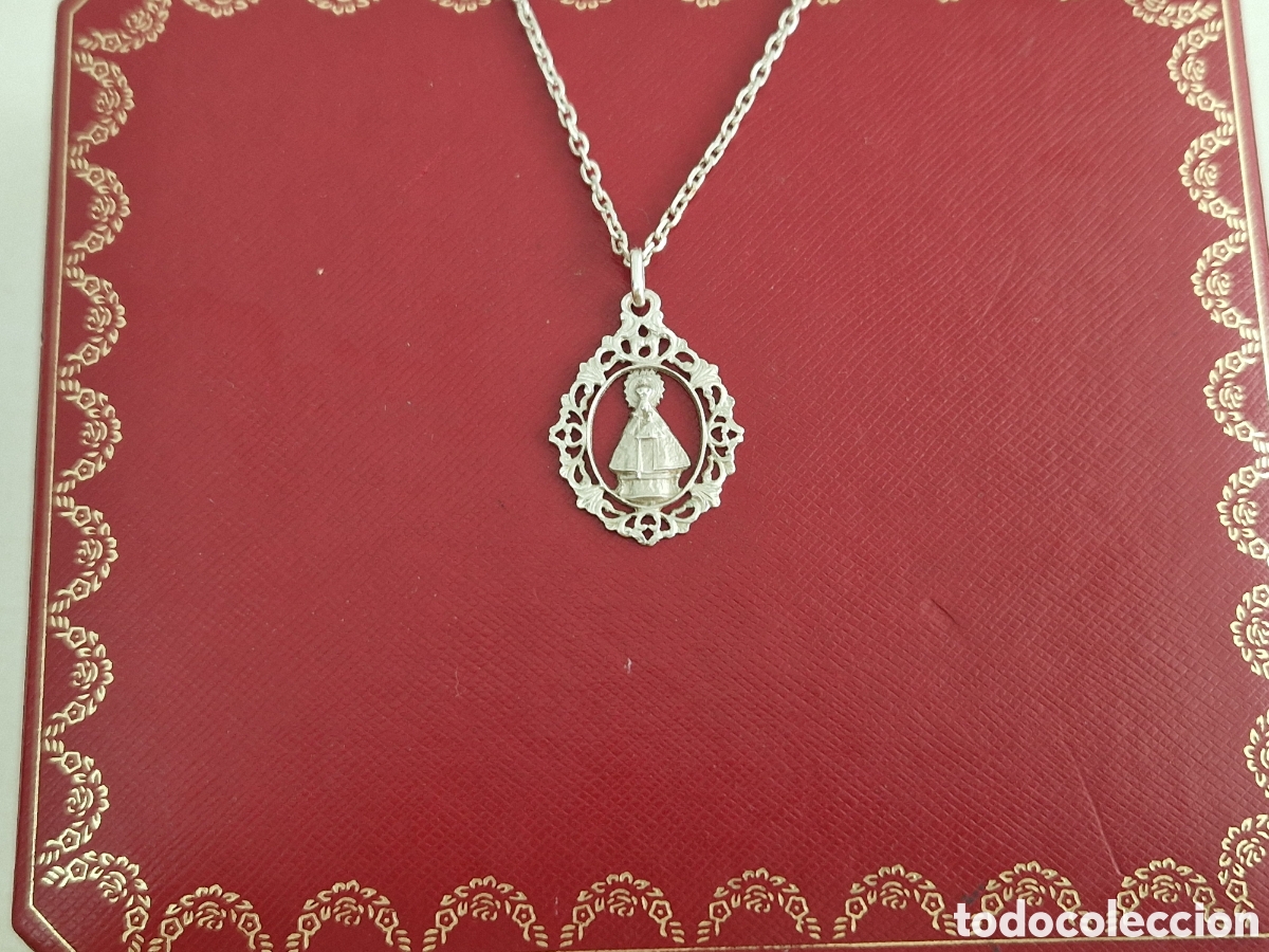 Joyeria: PRECIOSA MEDALLA DE PLATA Y CADENA - Foto 6