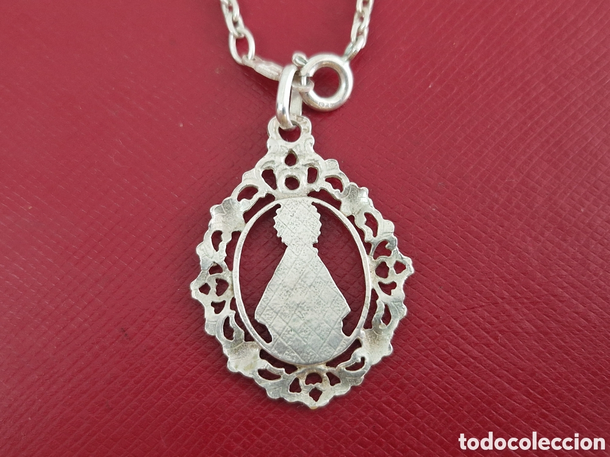 Joyeria: PRECIOSA MEDALLA DE PLATA Y CADENA - Foto 7