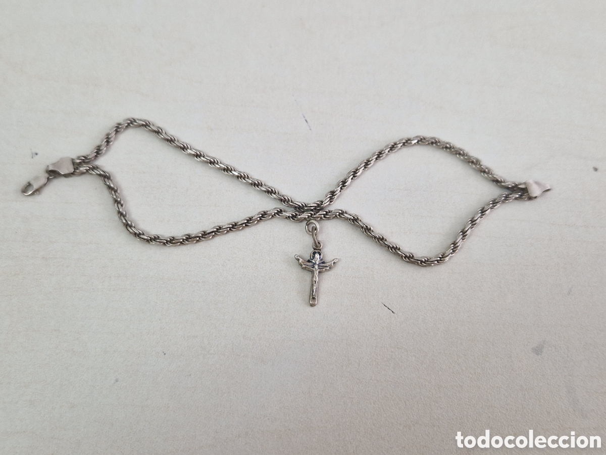 Joyeria: PULSERA DOBLE PLATA CON CRISTO - Foto 10