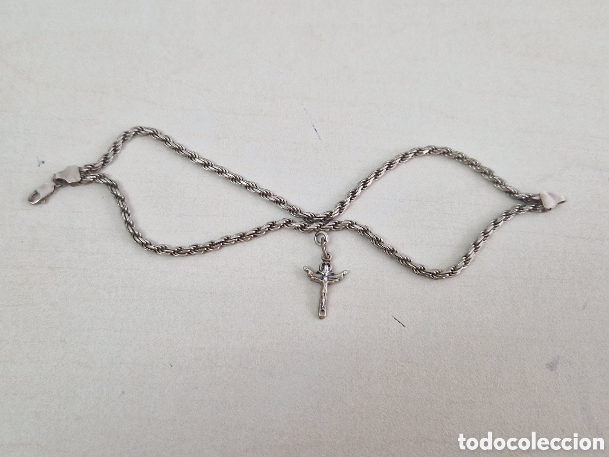 Joyeria: PULSERA DOBLE PLATA CON CRISTO - Foto 11