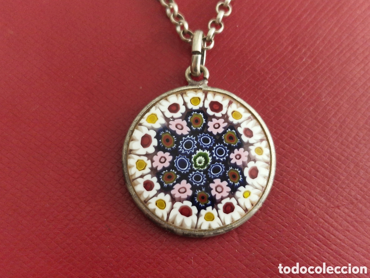Joyeria: COLGANTE ESMALTADO PLATA Y CADENA - Foto 2