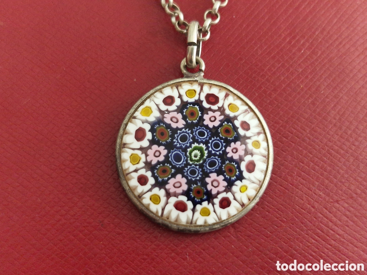 Joyeria: COLGANTE ESMALTADO PLATA Y CADENA - Foto 3