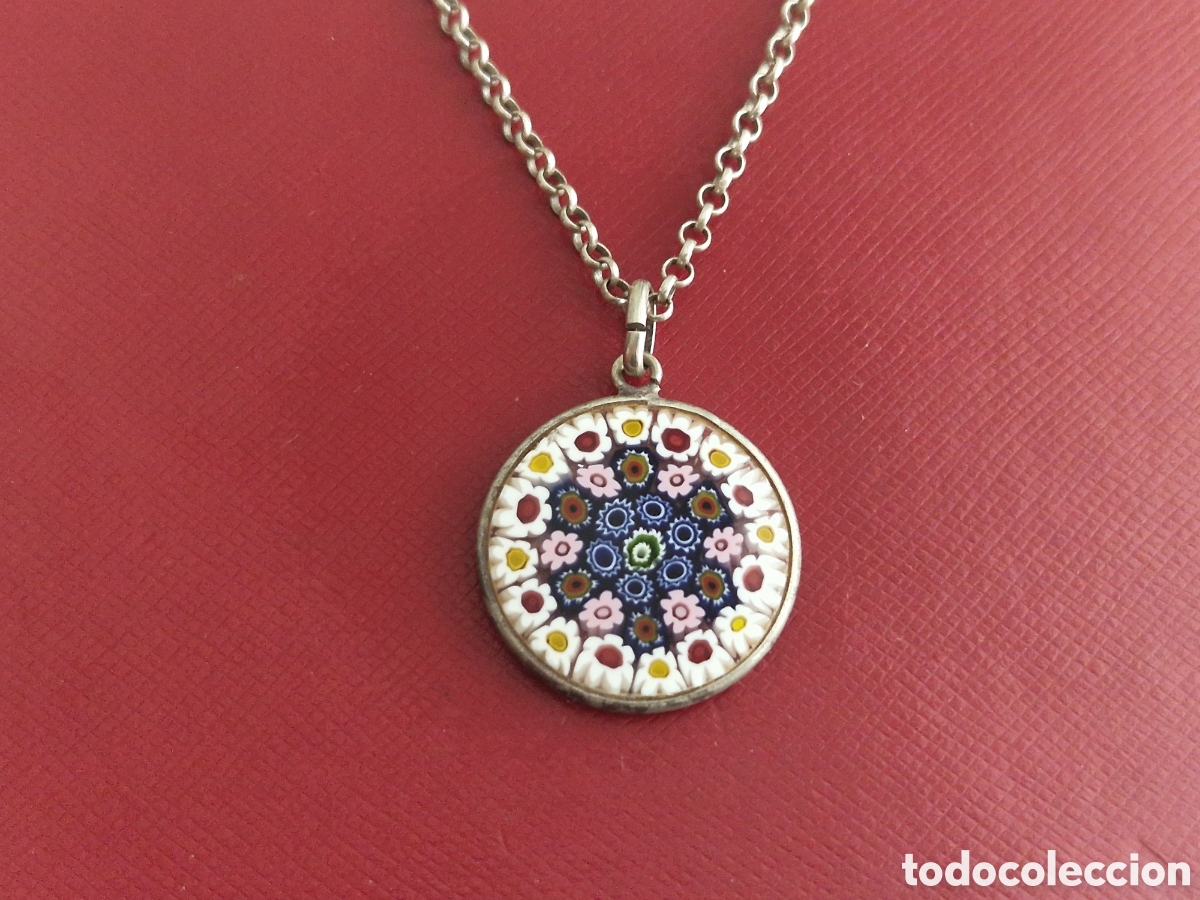 Joyeria: COLGANTE ESMALTADO PLATA Y CADENA - Foto 5