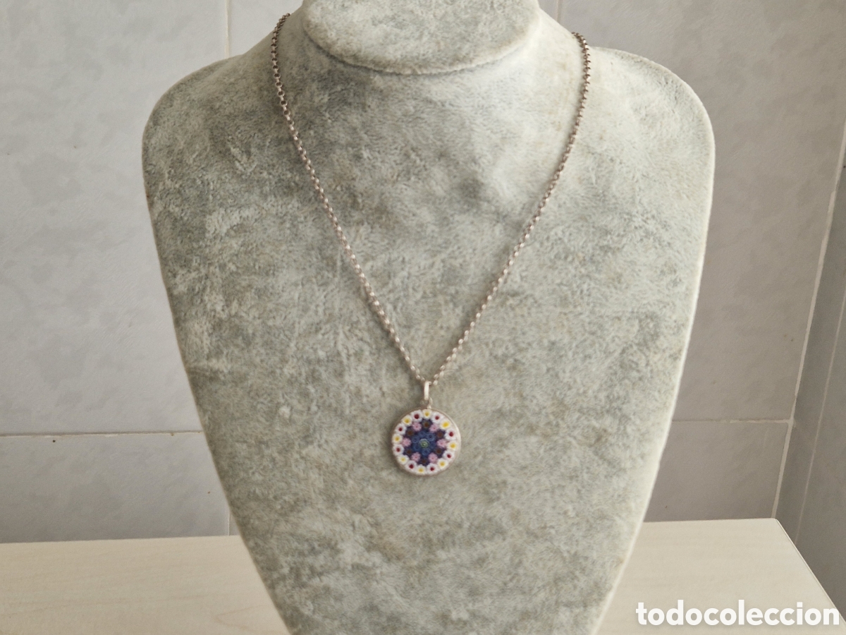 Joyeria: COLGANTE ESMALTADO PLATA Y CADENA - Foto 6