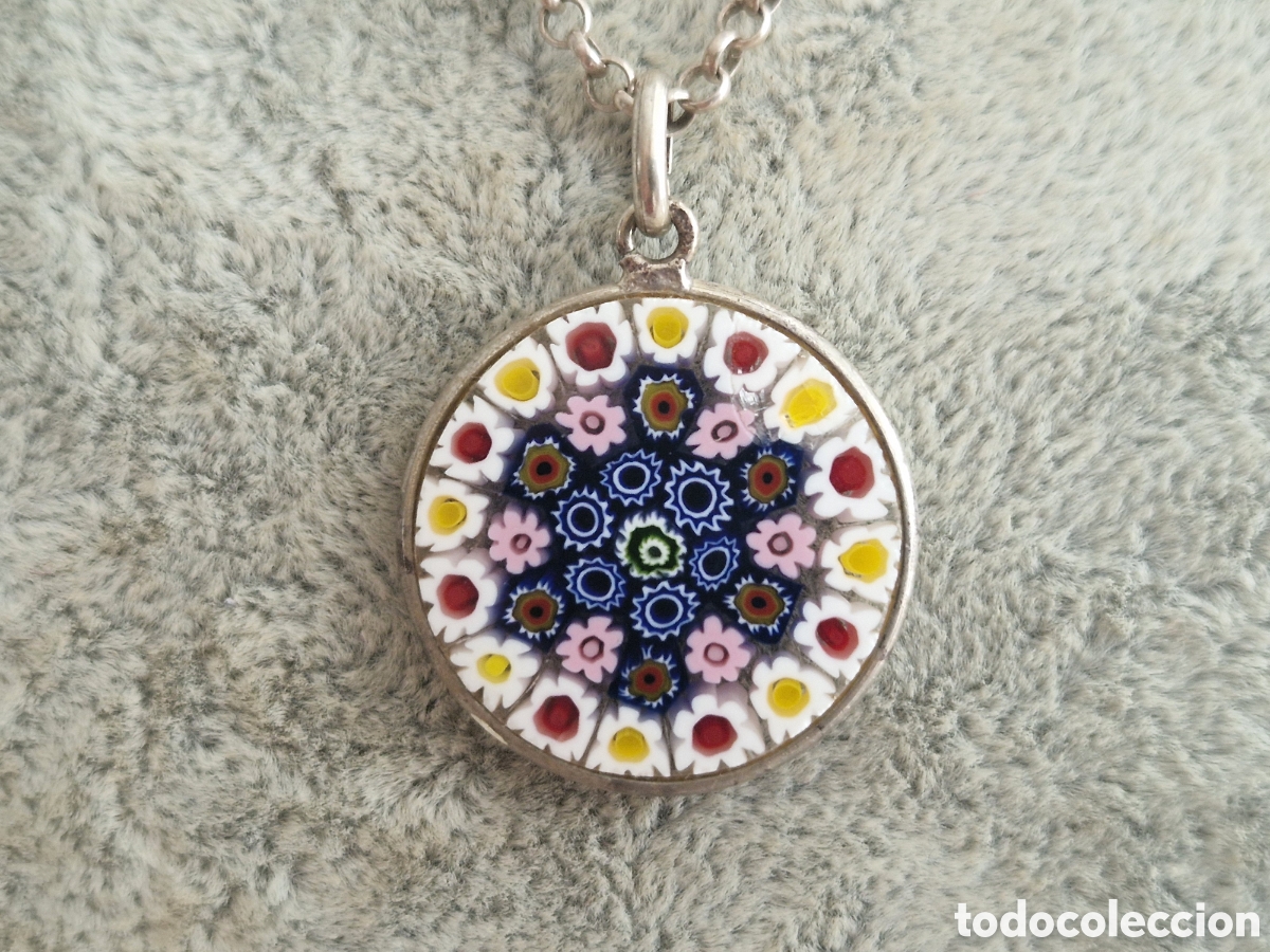 Joyeria: COLGANTE ESMALTADO PLATA Y CADENA - Foto 7