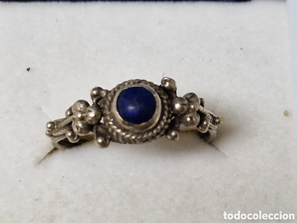 Joyeria: ANILLO DE PLATA PIEDRA LAPISZULI - Foto 7