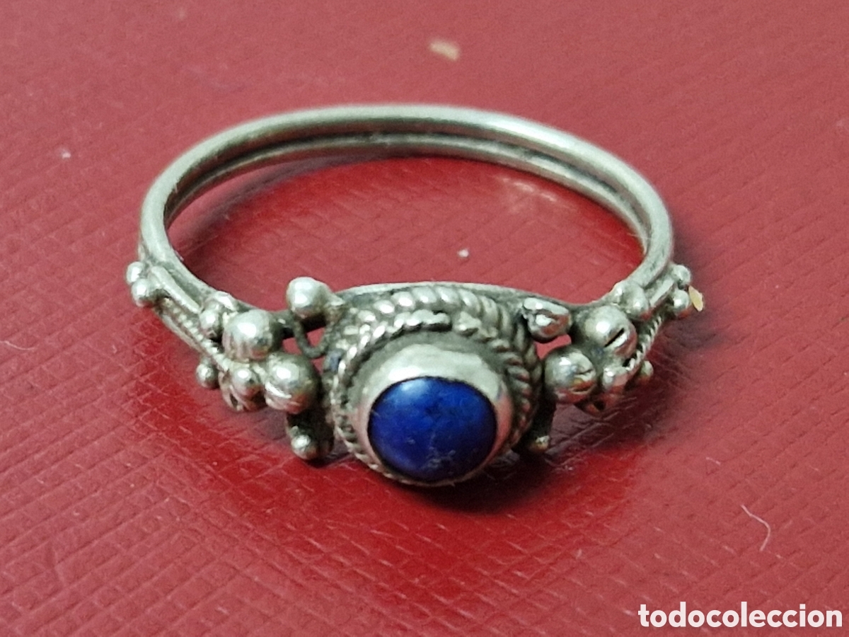 Joyeria: ANILLO DE PLATA PIEDRA LAPISZULI - Foto 1