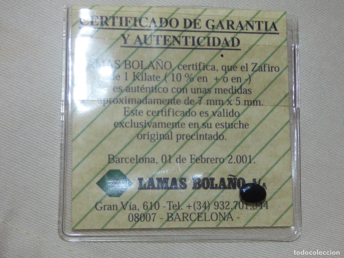 Joyeria: Zafiro,de coleccion Lamas Bola&ntilde;o. - Foto 1