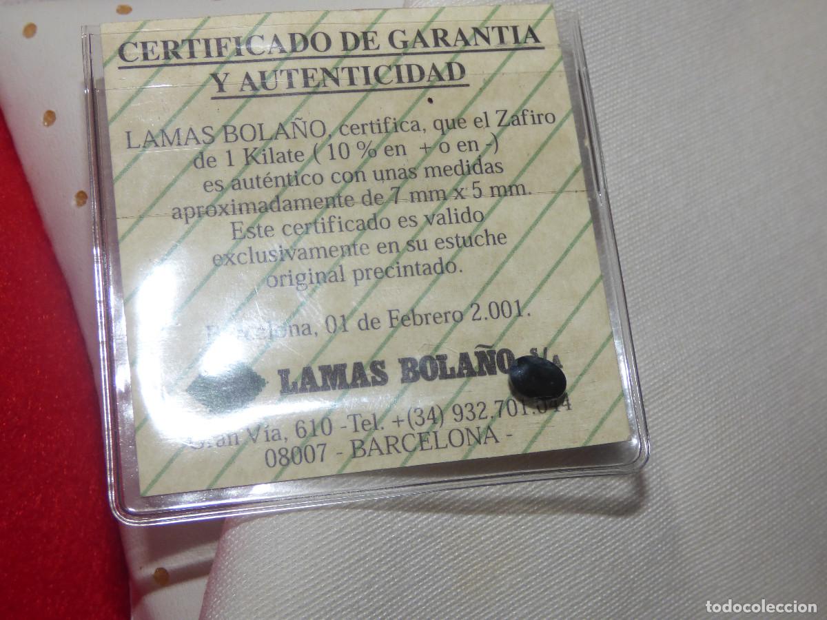 Joyeria: Zafiro,de coleccion Lamas Bola&ntilde;o. - Foto 2