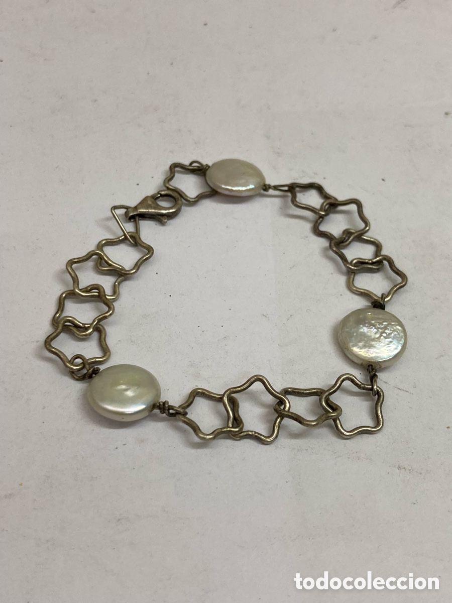 Joyeria: Pulsera de plata y perla PUL132 - Foto 1