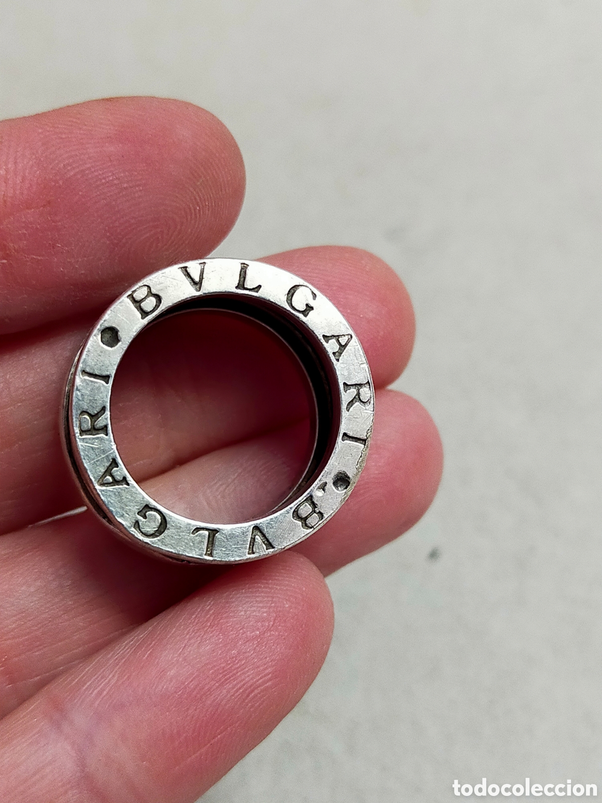 Joyeria: ANILLO O SORTIJA DE PLATA BULGARI - Foto 2