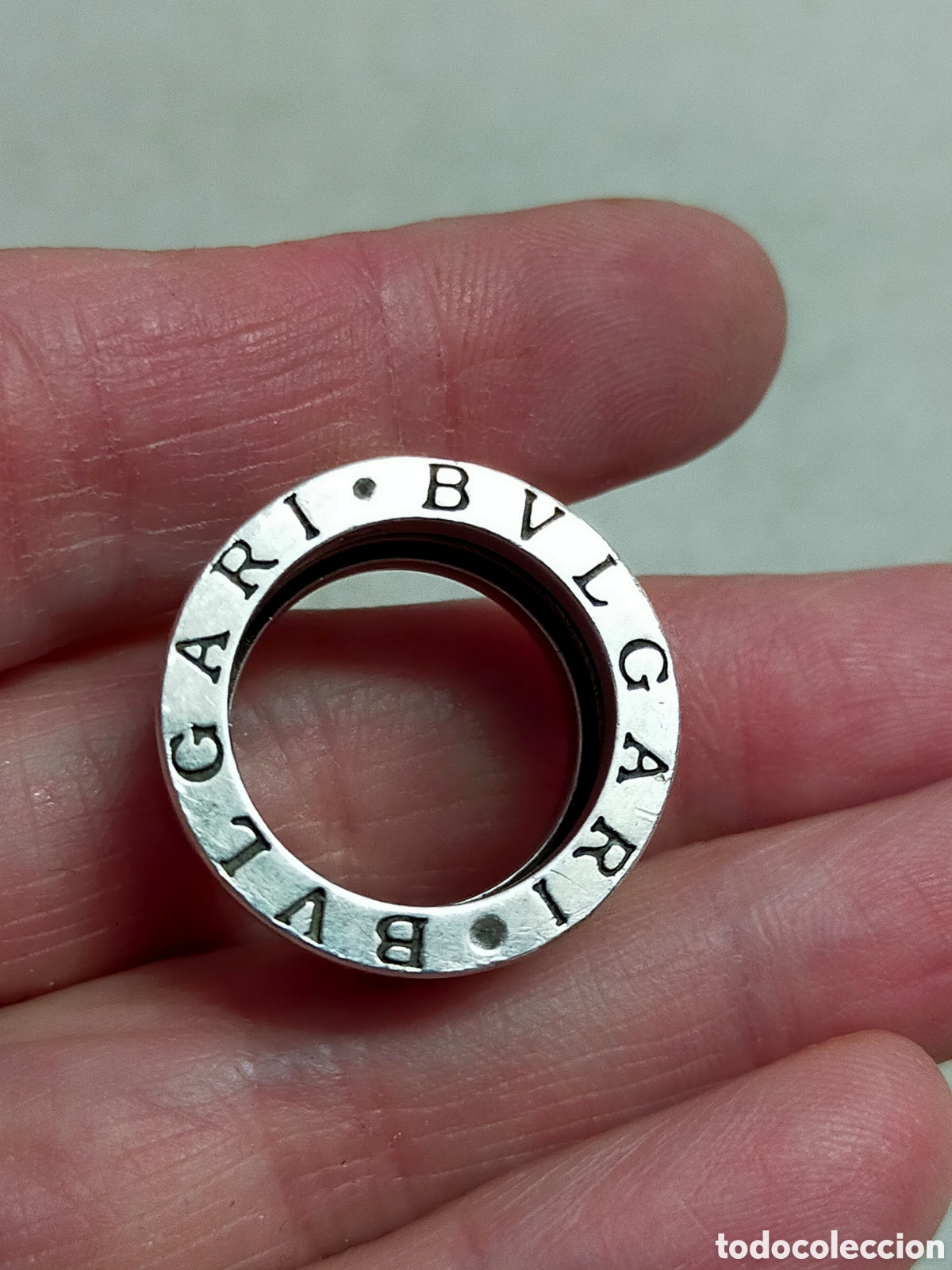 Joyeria: ANILLO O SORTIJA DE PLATA BULGARI - Foto 3