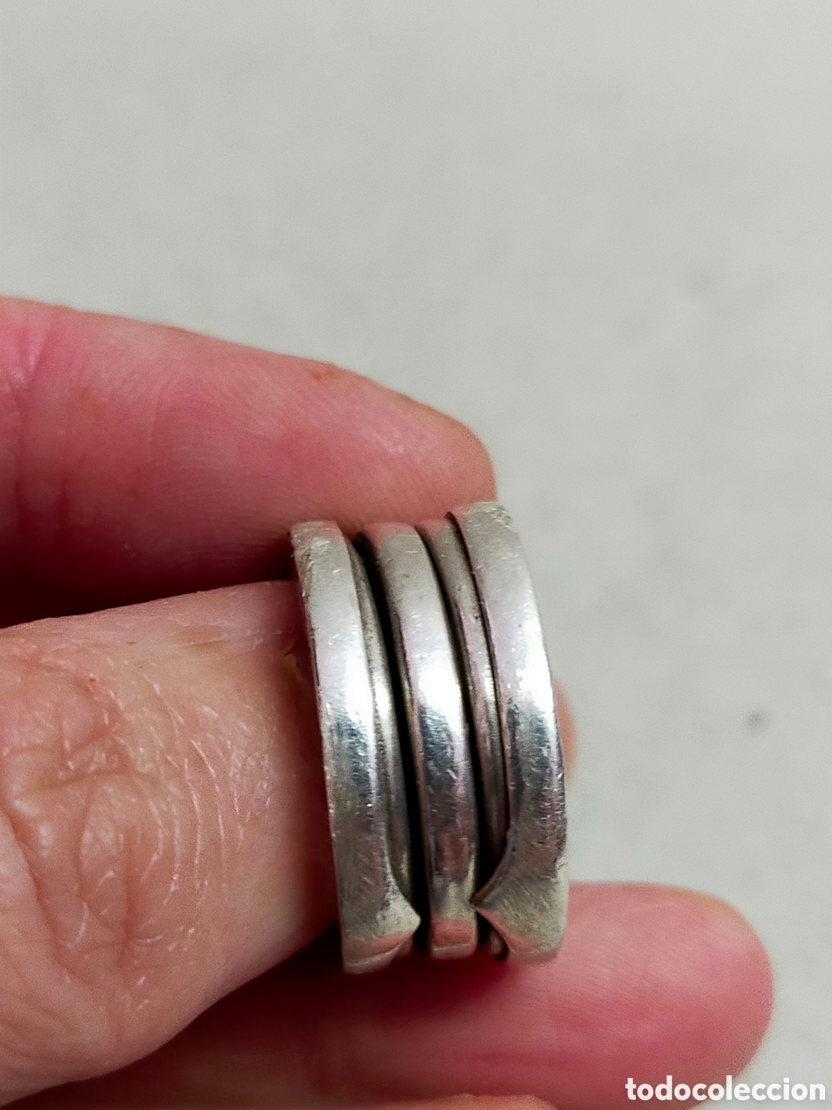 Joyeria: ANILLO O SORTIJA DE PLATA BULGARI - Foto 4