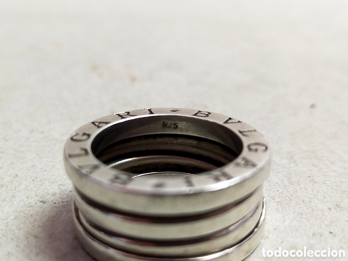 Joyeria: ANILLO O SORTIJA DE PLATA BULGARI - Foto 6