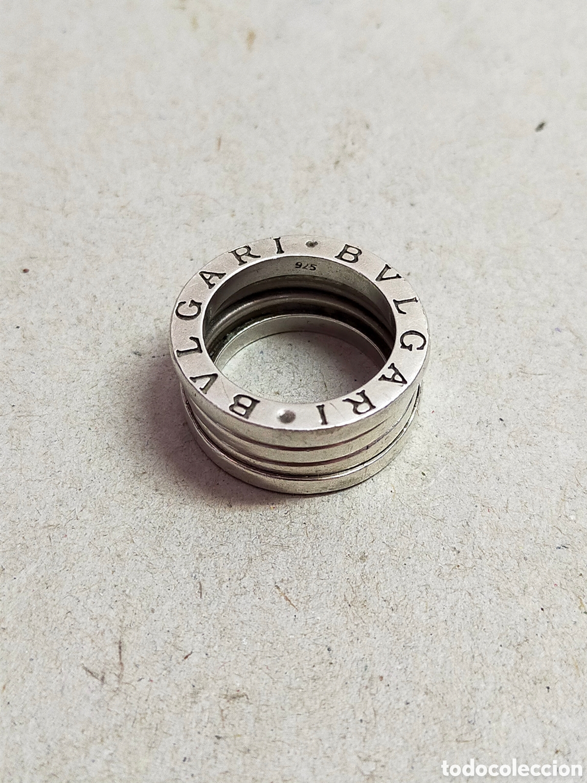Joyeria: ANILLO O SORTIJA DE PLATA BULGARI - Foto 7