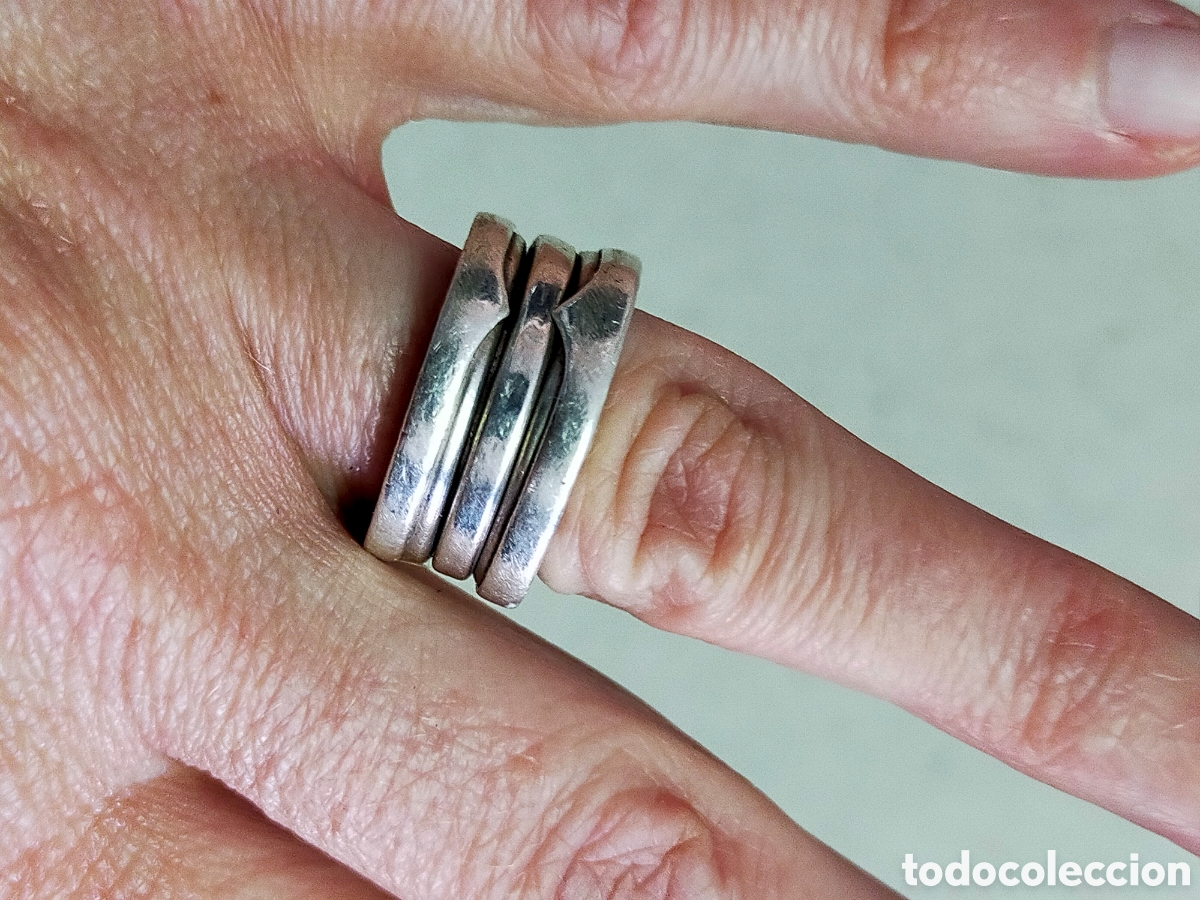 Joyeria: ANILLO O SORTIJA DE PLATA BULGARI - Foto 8