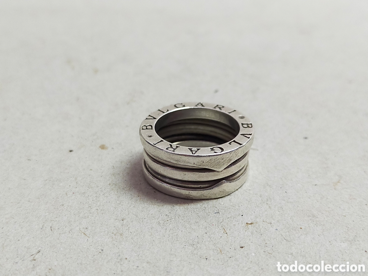 Joyeria: ANILLO O SORTIJA DE PLATA BULGARI - Foto 1