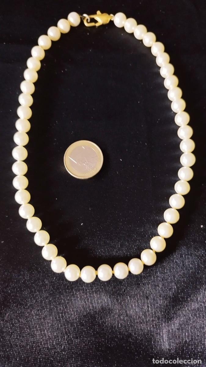 Joyeria: Antiguo collar de perlas con cierre dorado - Foto 2