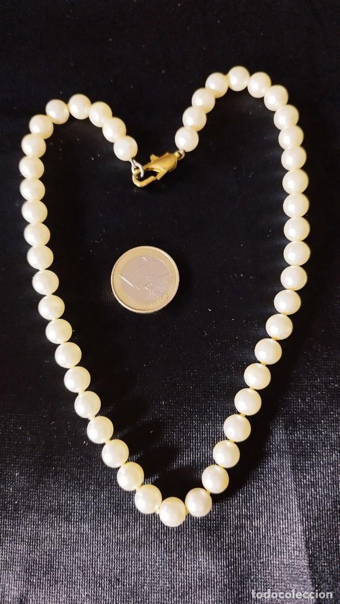 Joyeria: Antiguo collar de perlas con cierre dorado - Foto 3