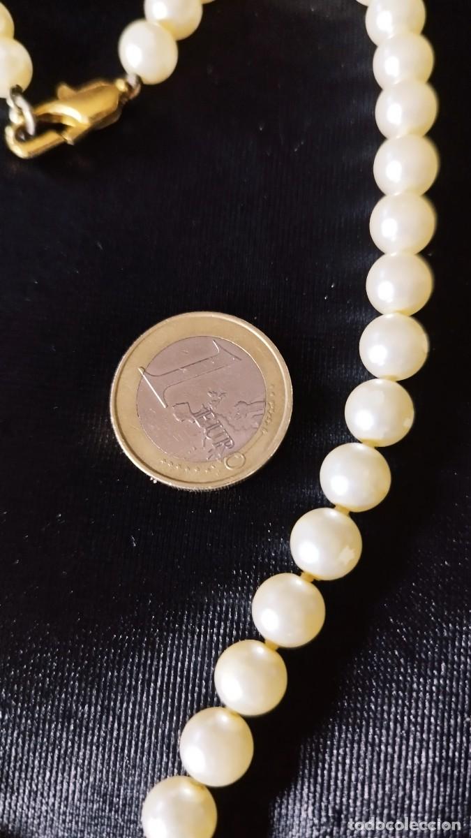 Joyeria: Antiguo collar de perlas con cierre dorado - Foto 4