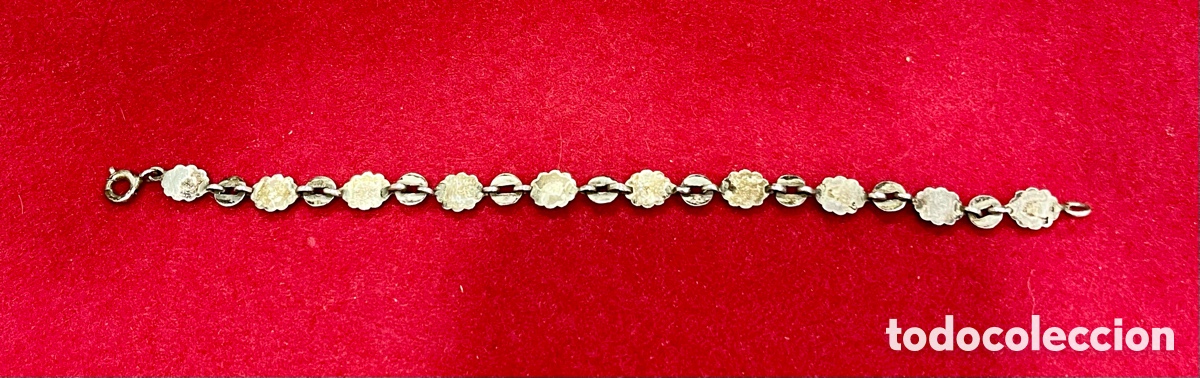 Joyeria: Pulsera en plata de ley y esmaltes de color azul. - Foto 3