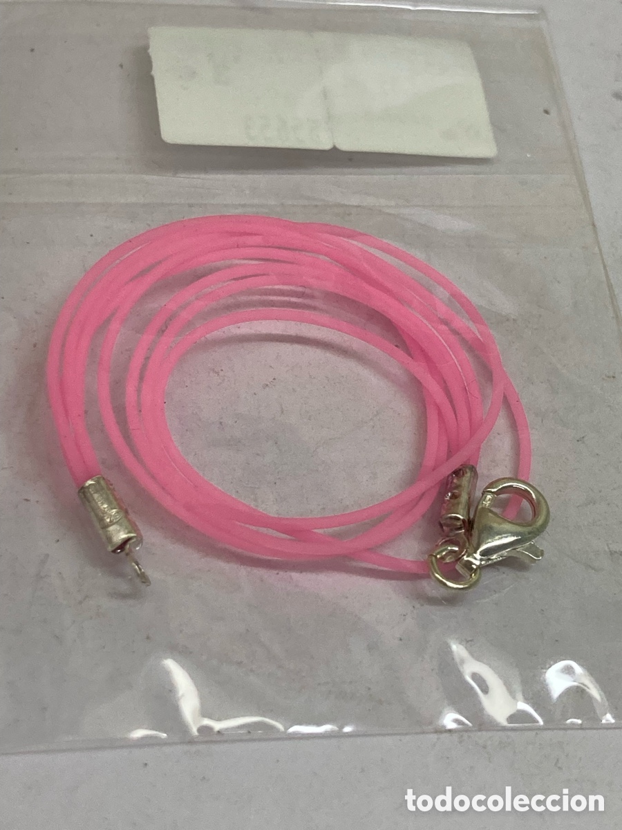 Joyeria: Pulsera de plata y caucho Pul131 - Foto 1