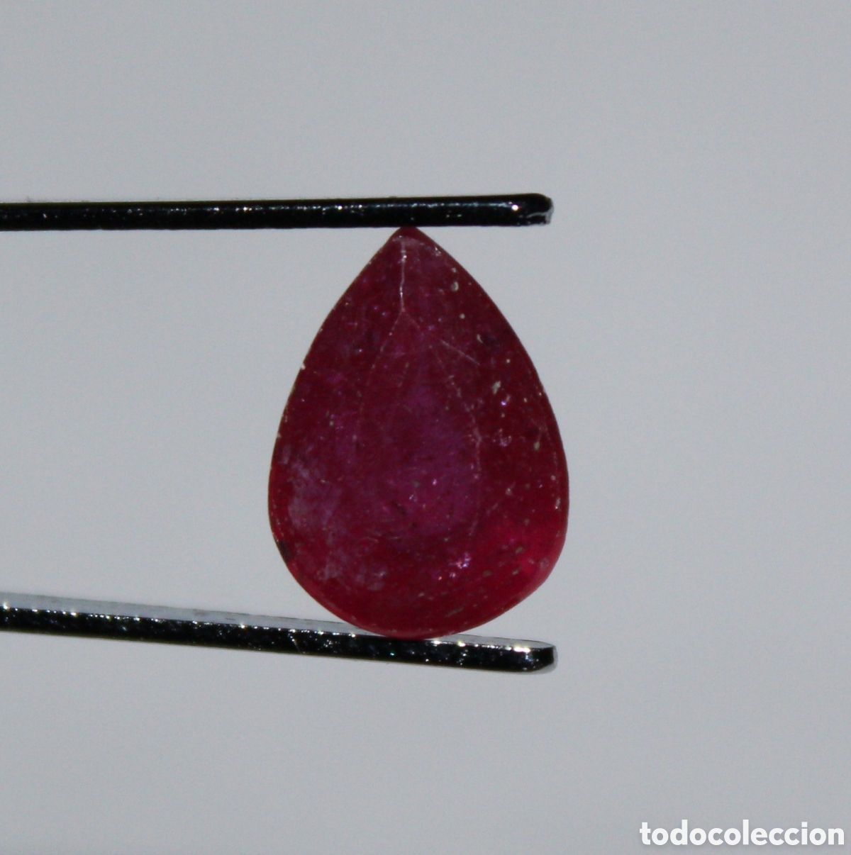 Joyeria: Rub&iacute; 3.26 quilates talla pera. - Foto 5