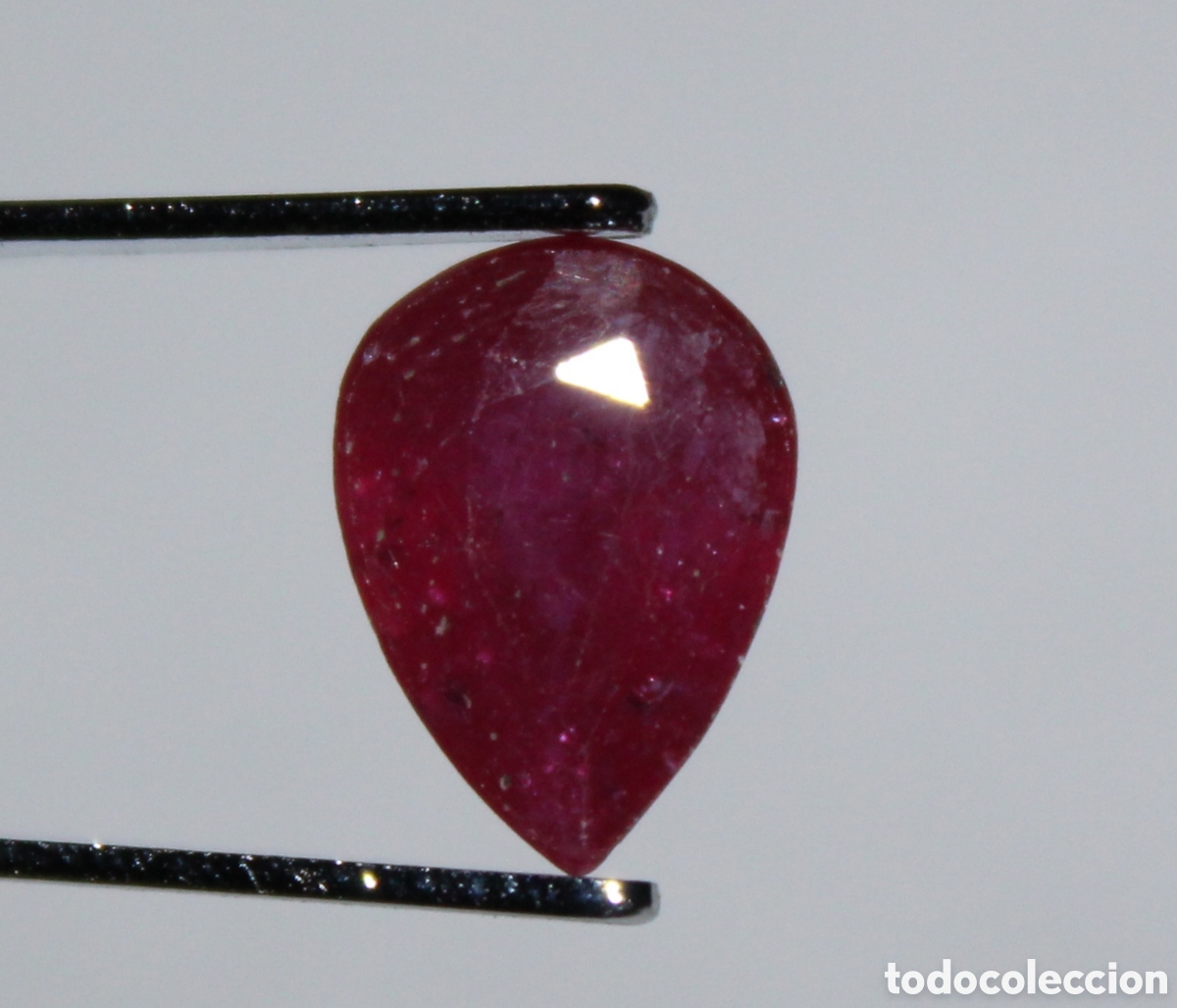 Joyeria: Rub&iacute; 3.26 quilates talla pera. - Foto 7