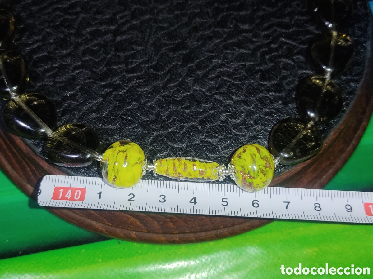 Joyeria: Collar de cristal de Murano.Vintage. - Foto 6