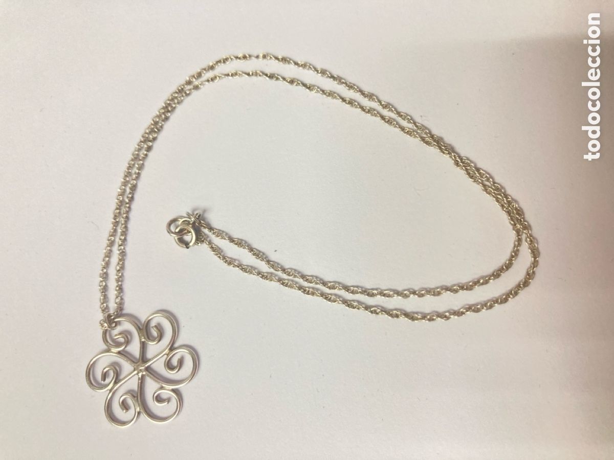 Joyeria: Cadena y colgante de plata /CC48 - Foto 4
