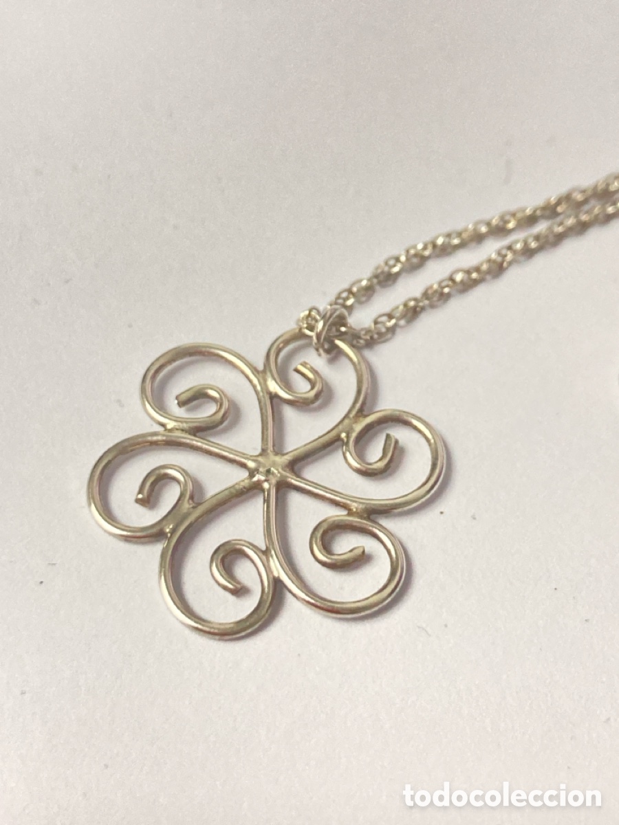 Joyeria: Cadena y colgante de plata /CC48 - Foto 5