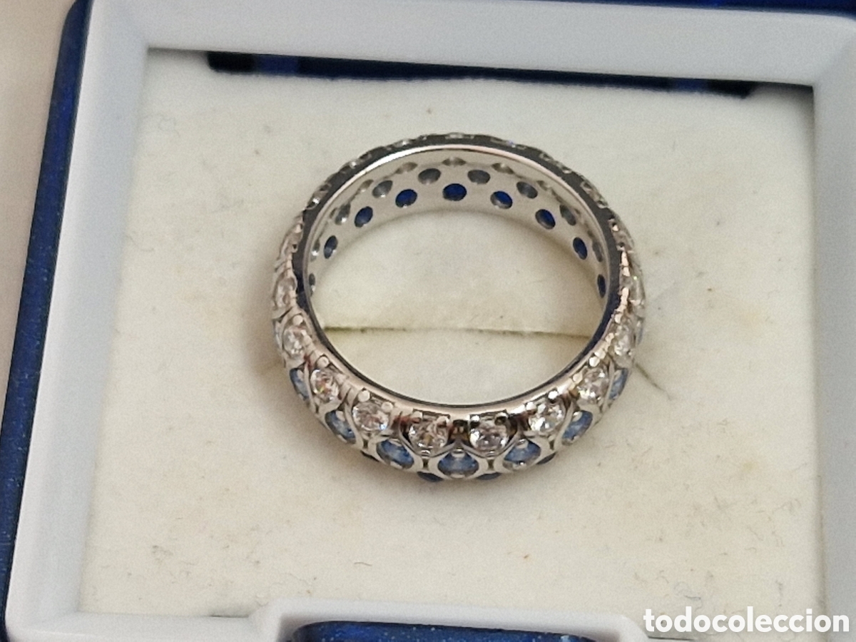 Joyeria: ANILLO DE PLATA RODIADA CON CIRCONITAS DE COLORES - Foto 11