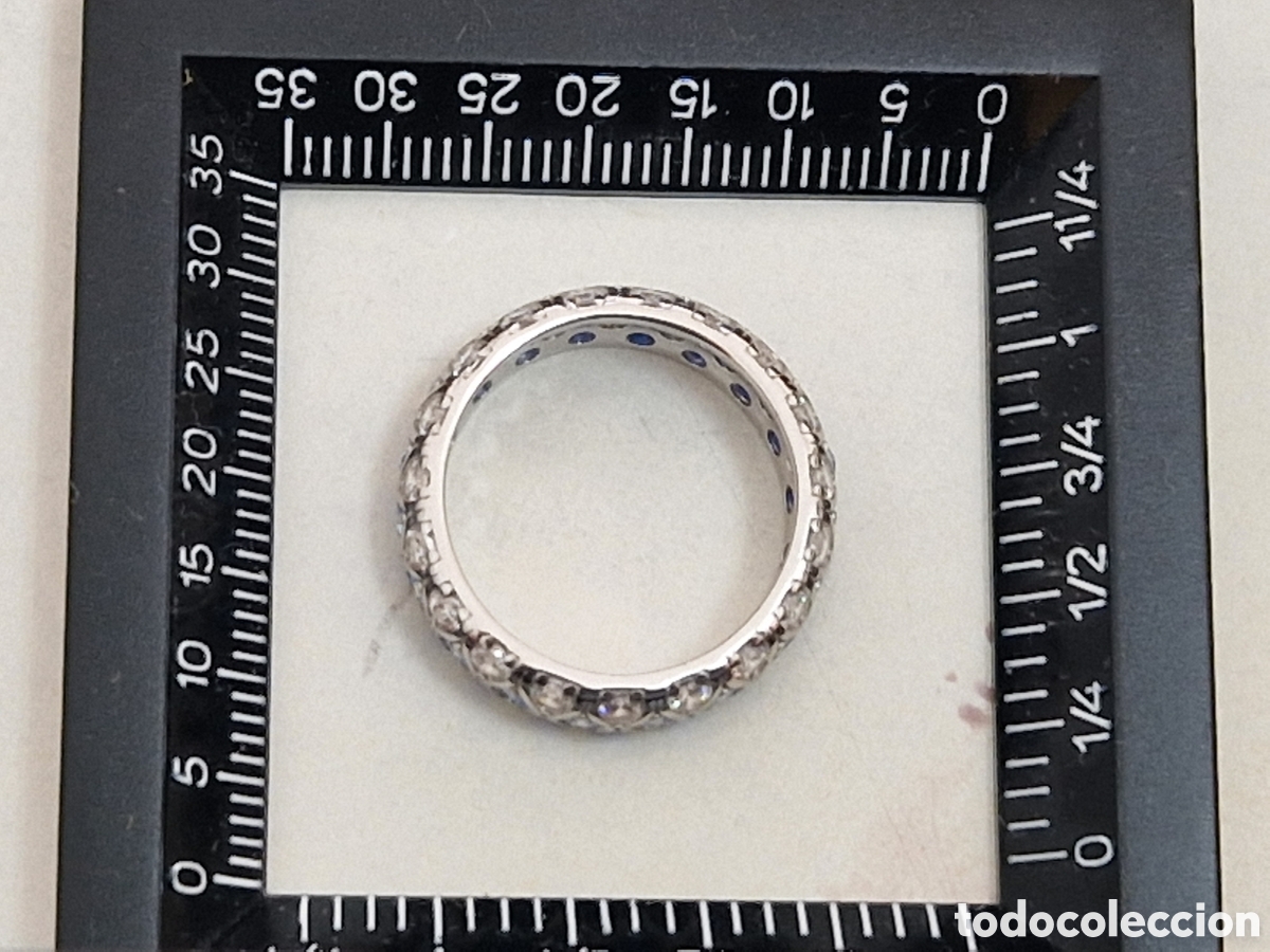 Joyeria: ANILLO DE PLATA RODIADA CON CIRCONITAS DE COLORES - Foto 14