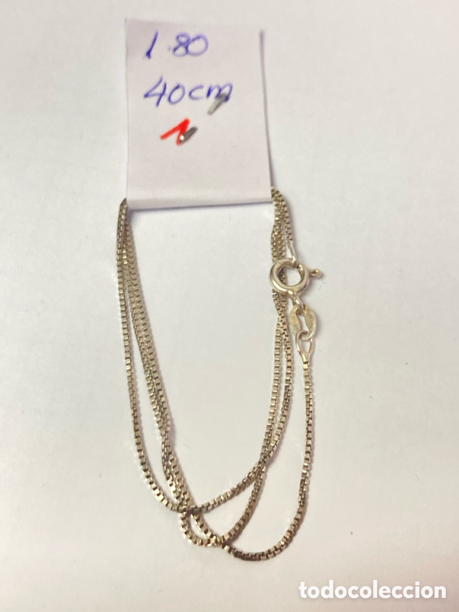Joyeria: Cadena de plata CA102-1 - Foto 1