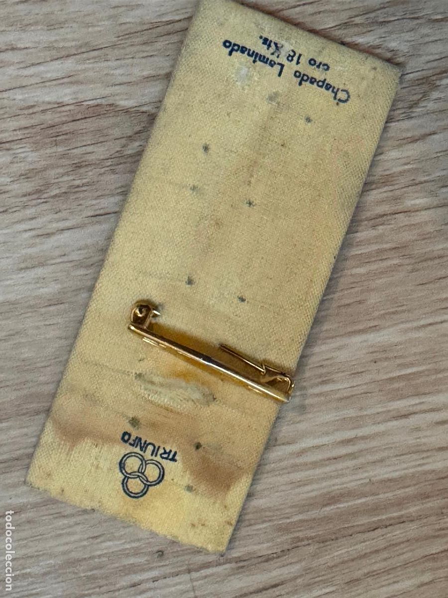Joyeria: BROCHE CHAPADO EN ORO BEBE - Foto 2