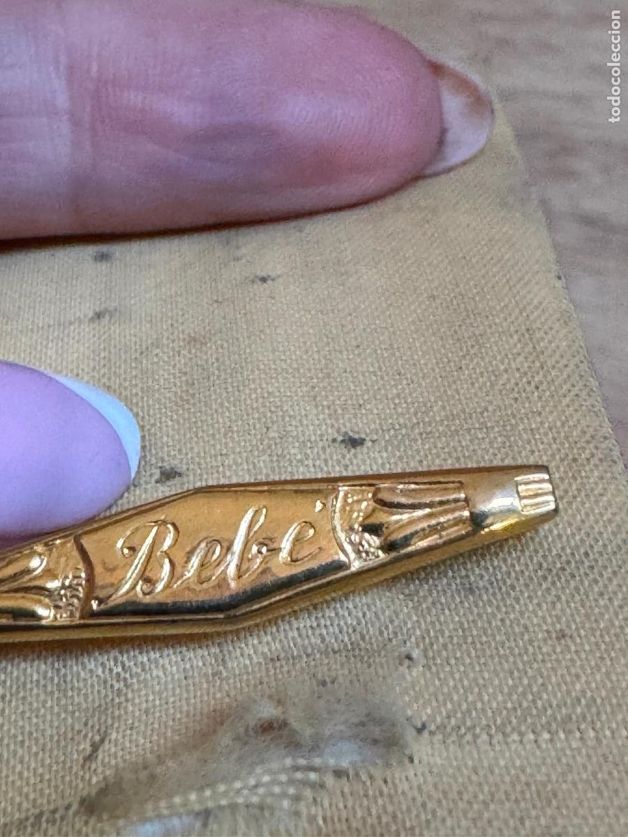 Joyeria: BROCHE CHAPADO EN ORO BEBE - Foto 3