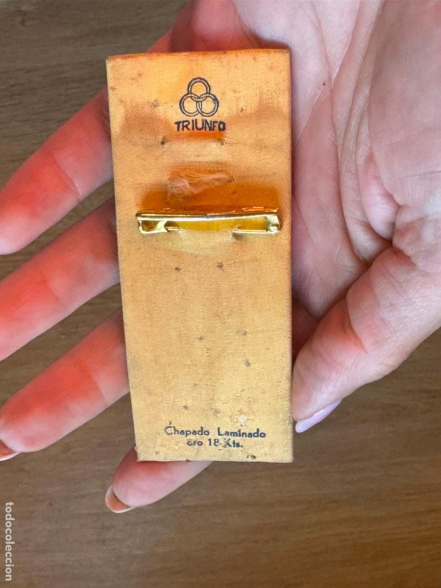 Joyeria: BROCHE CHAPADO EN ORO BEBE - Foto 1