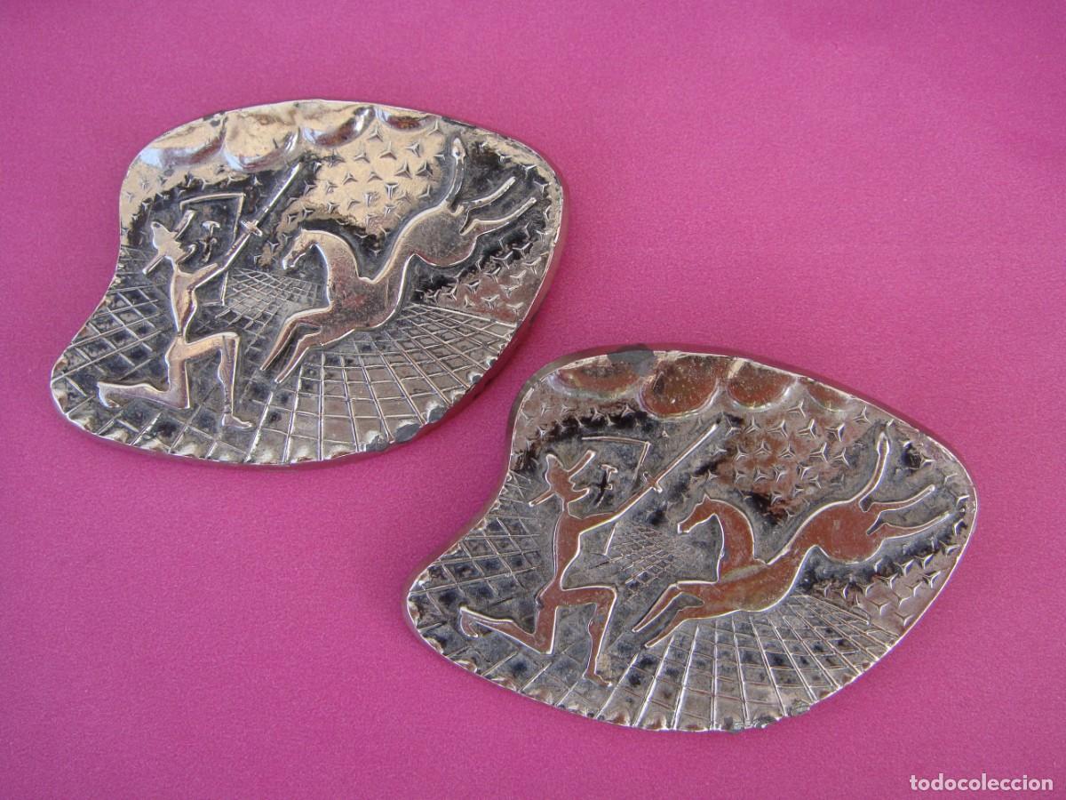 Joyeria: Broche modernista con escena de caza - Foto 3