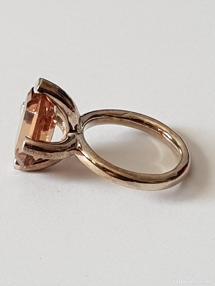 Joyeria: Anillo de plata de Ley 925 mm. con piedra (NUEVO) - Foto 2