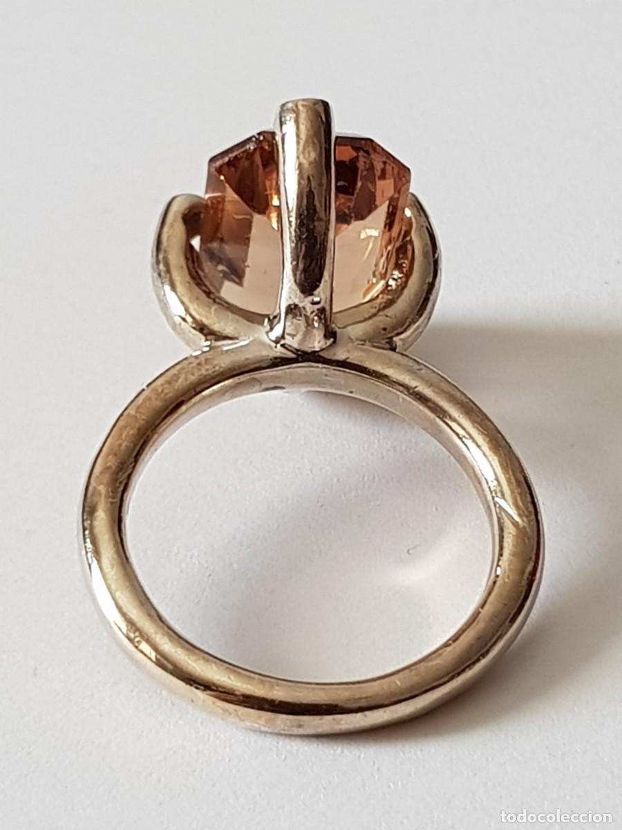 Joyeria: Anillo de plata de Ley 925 mm. con piedra (NUEVO) - Foto 3