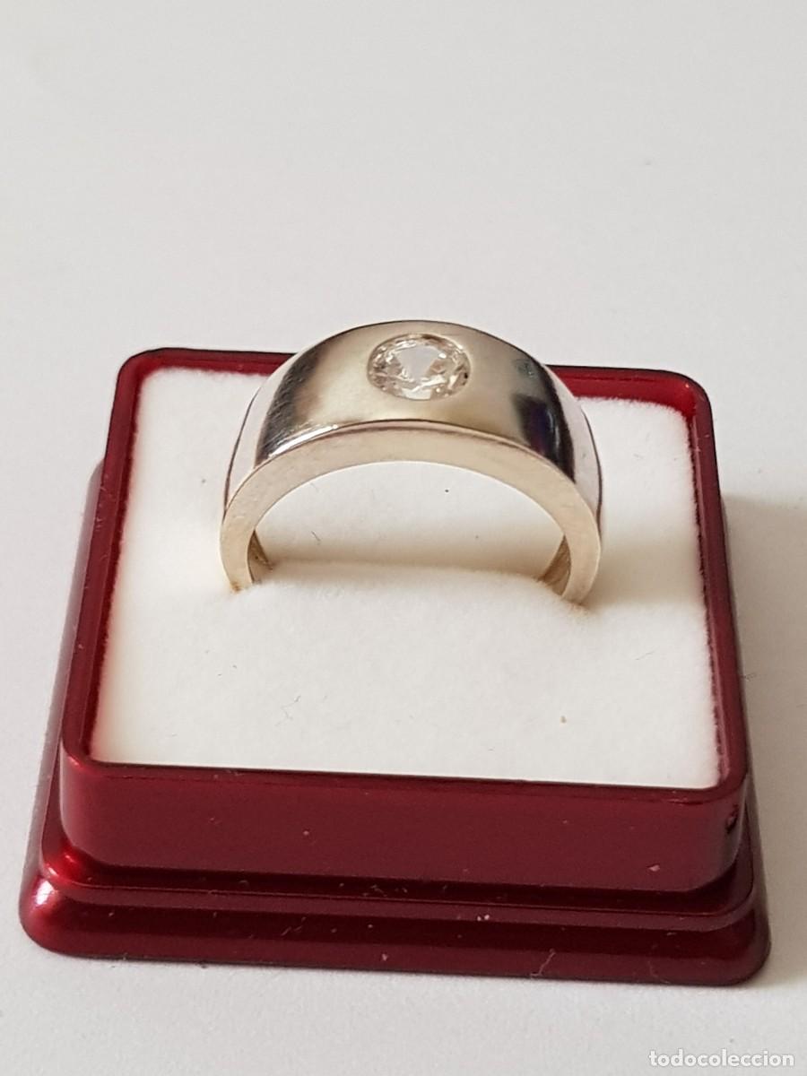 Joyeria: Anillo de plata de Ley 925 mm. con piedra (NUEVO) - Foto 3