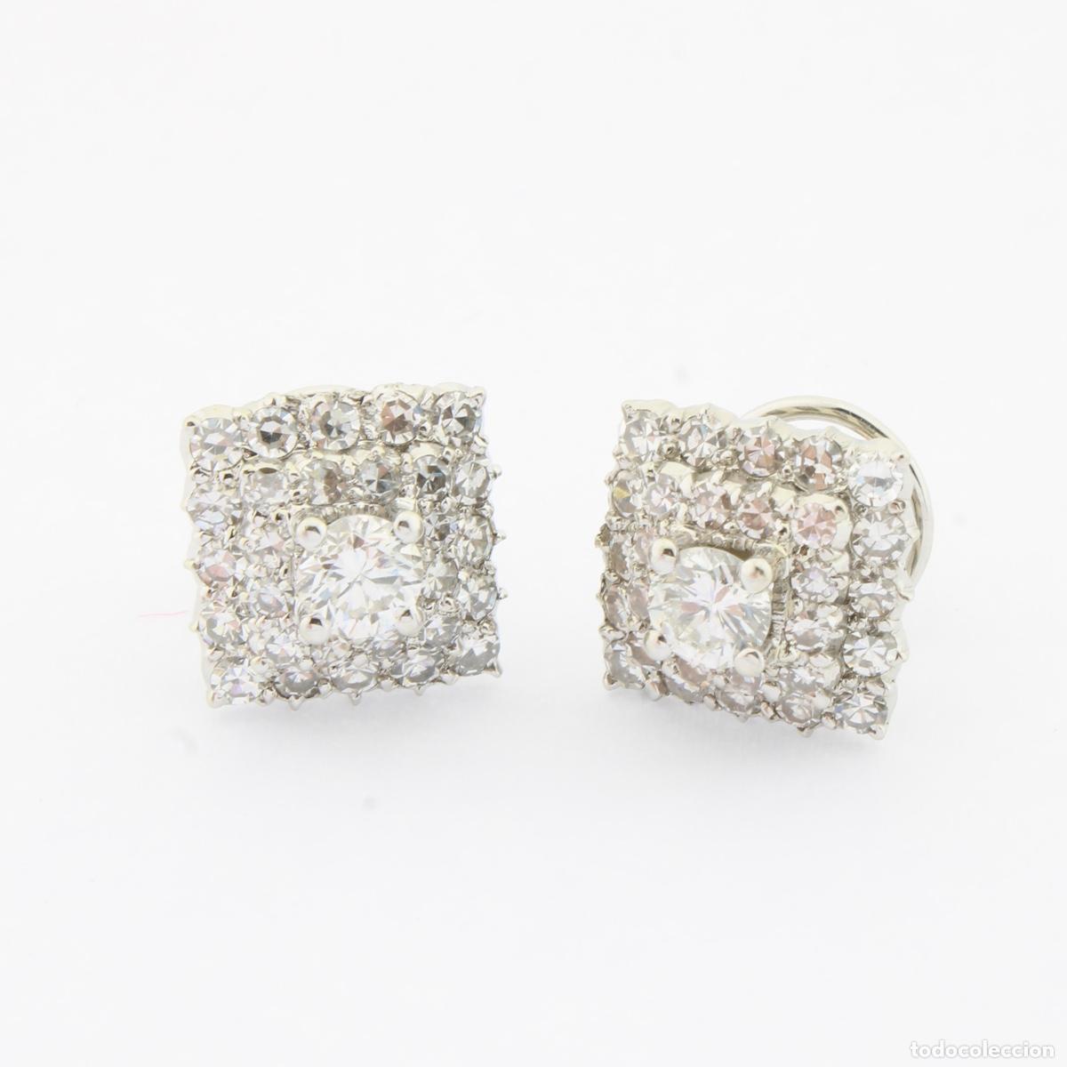Joyeria: Pendientes oro con brillantes - Foto 4