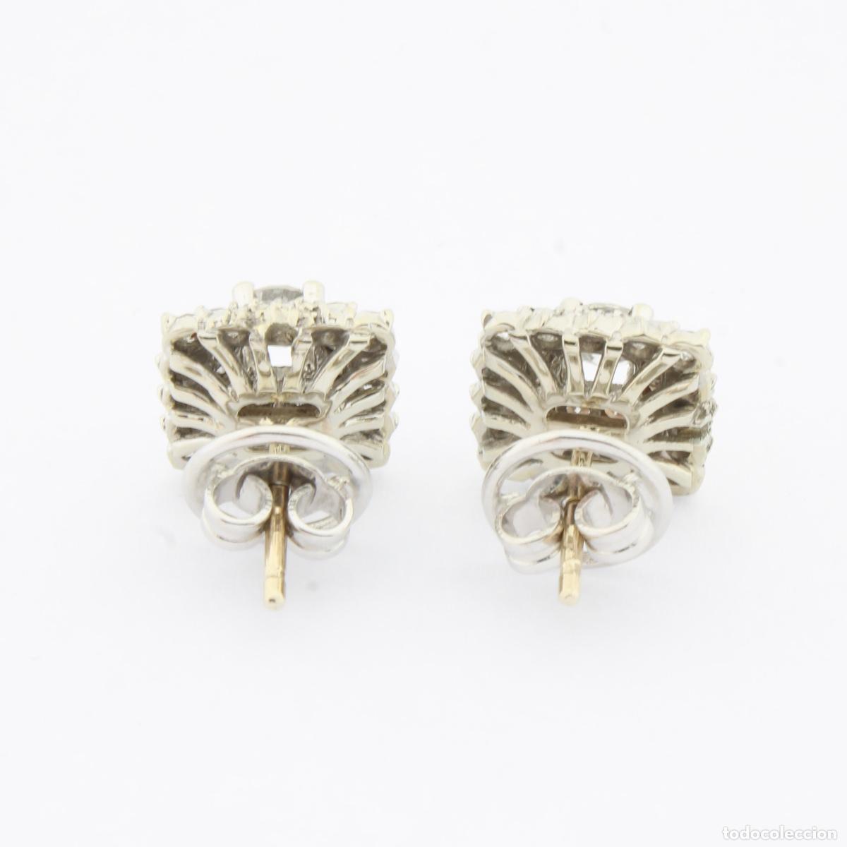 Joyeria: Pendientes oro con brillantes - Foto 5