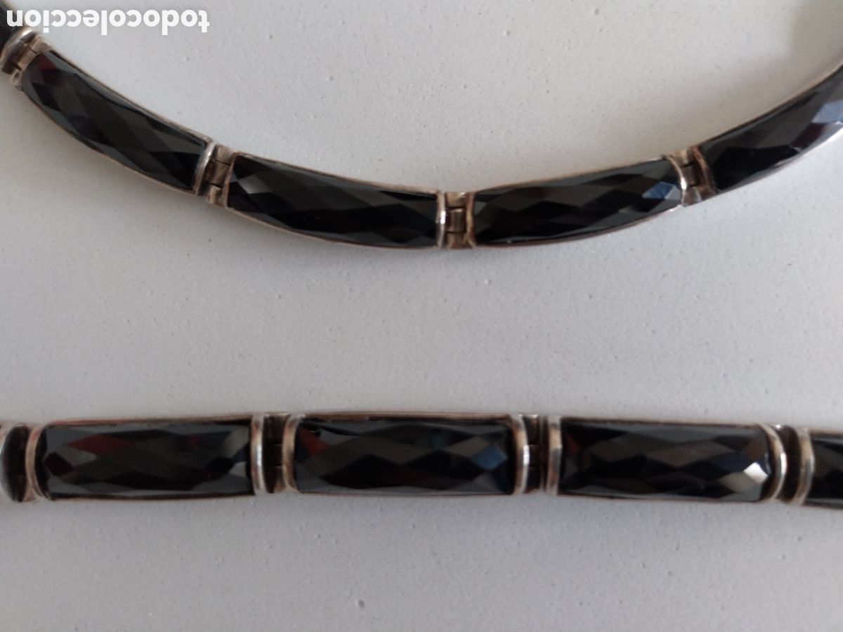 Joyeria: Conjunto plata y &oacute;nix facetado - Foto 4