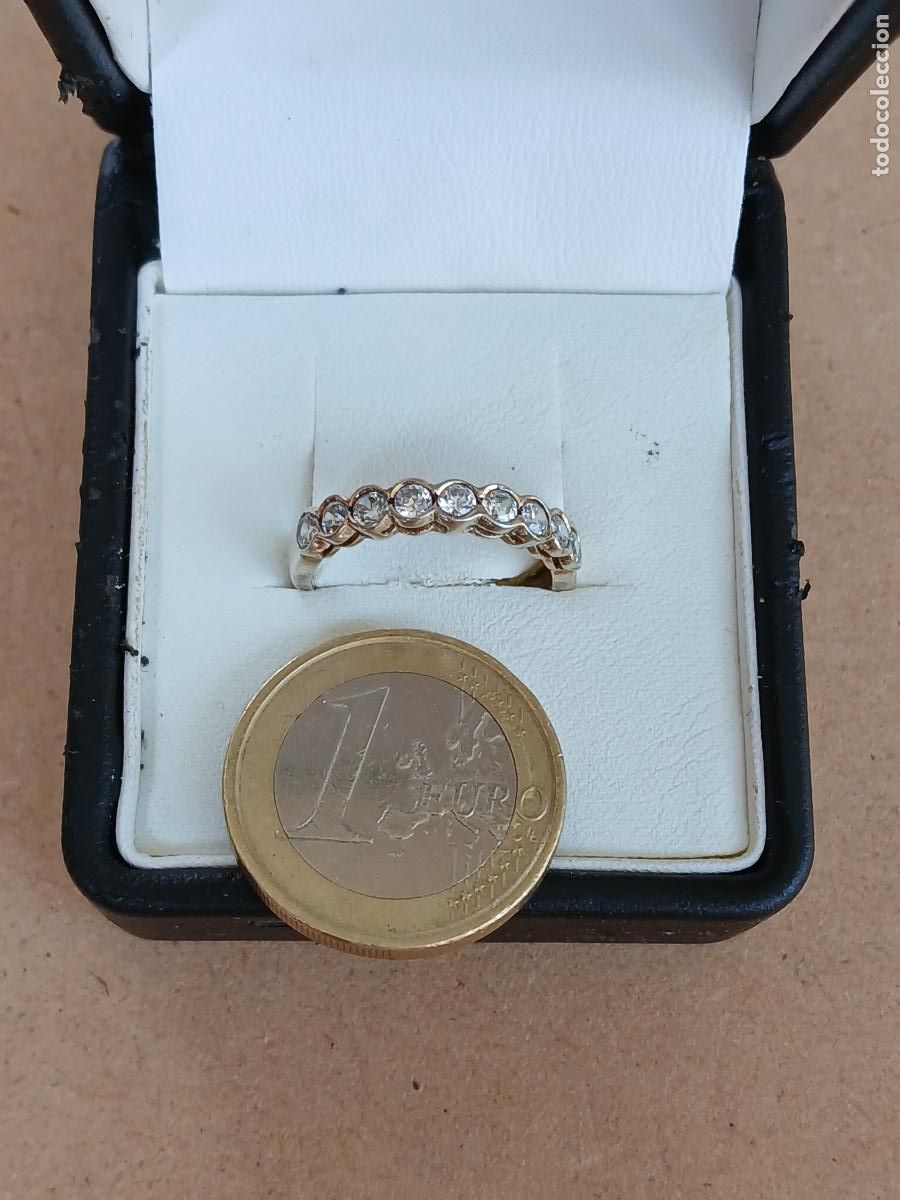 Joyeria: ANILLO ALIANZA CON CIRCONITAS. PLATA DE LEY - Foto 2